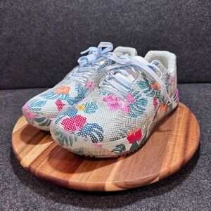 NOBULL SuperFabric Trainer Tropical Floral Print Cross Training Shoes Womens 11